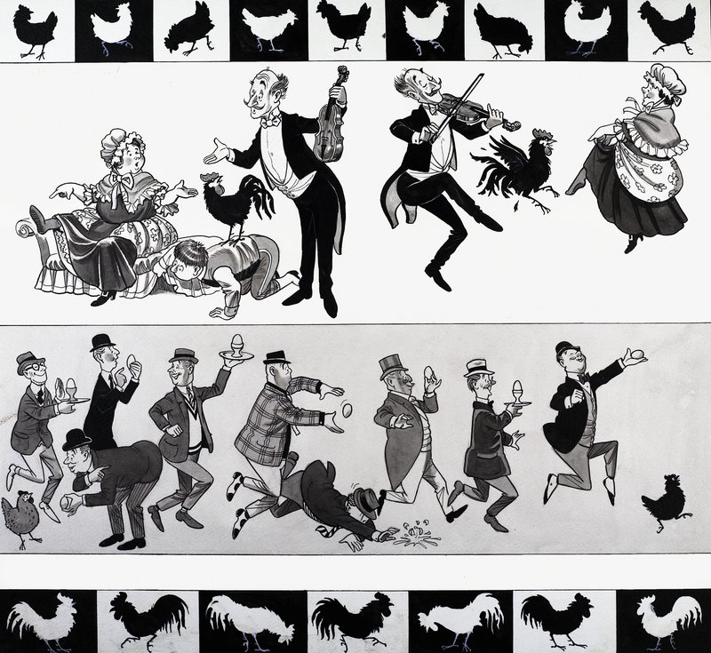 Ilustracja rymowanka autorstwa English School
