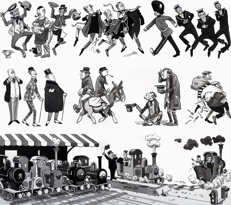 Ilustracja rymowanka autorstwa English School