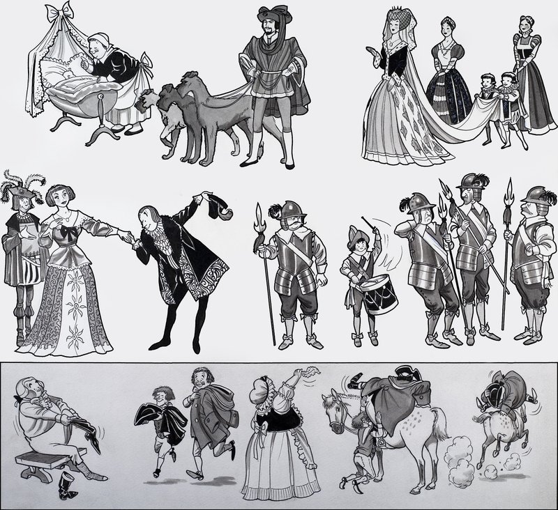 Ilustracja rymowanka autorstwa English School