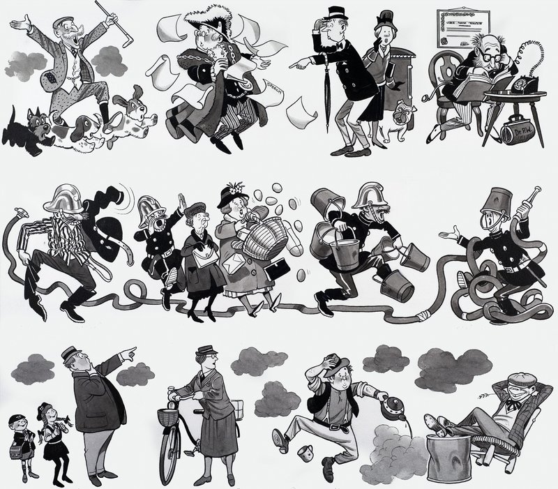 Ilustracja rymowanka autorstwa English School