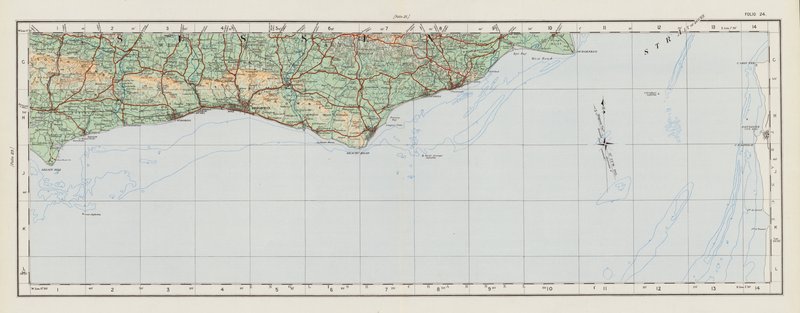 Mapa OS autorstwa English School