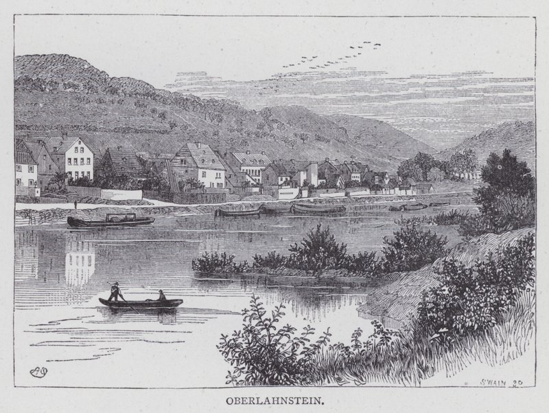Oberlahnstein (grawerowanie) autorstwa English School
