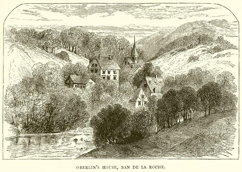 Dom Oberlins, Ban de la Roche autorstwa English School