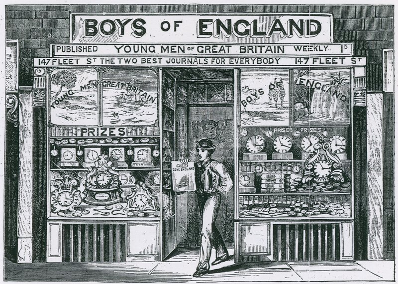 Biura Edwina J Bretta, wydawcy Boys of England autorstwa English School