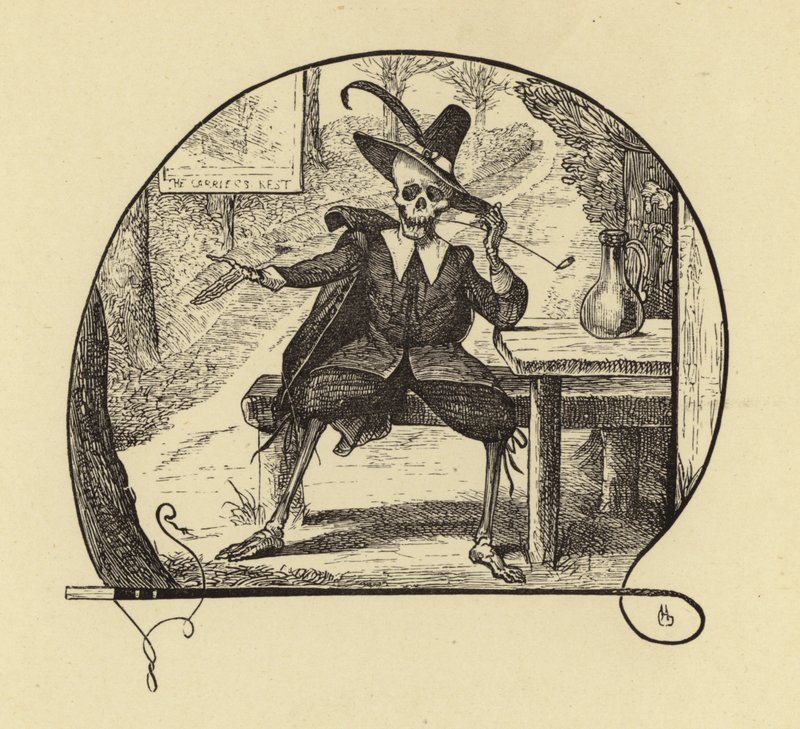 Stary Hobson, John Milton (rycina) autorstwa English School