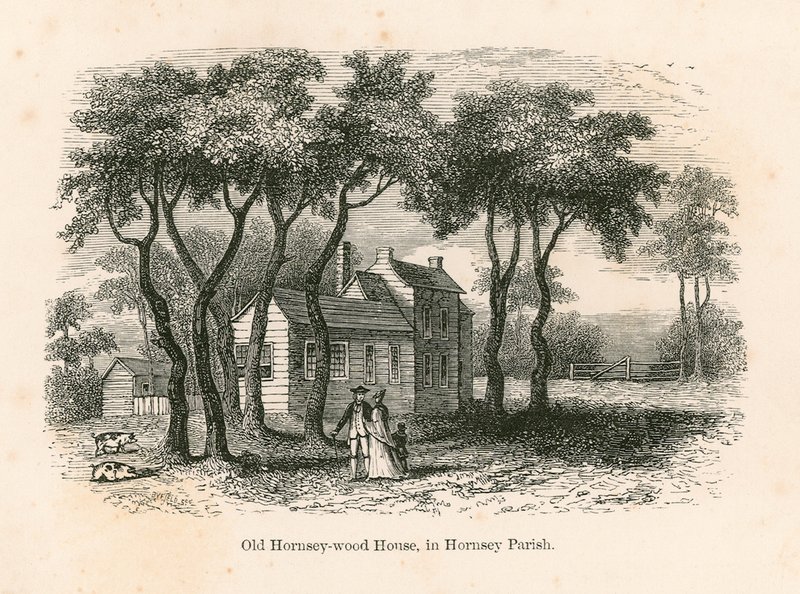 Old Hornsey Wood House, Hornsey Wood, Londyn autorstwa English School
