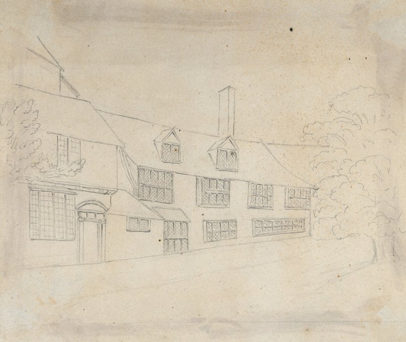 Stary Pied Bull, Islington (tył) autorstwa English School