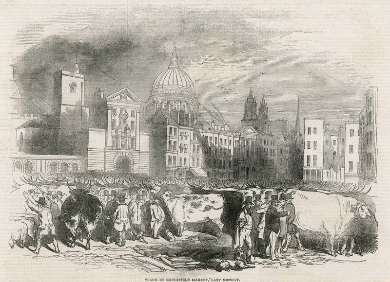 Stary Rynek Smithfield autorstwa English School
