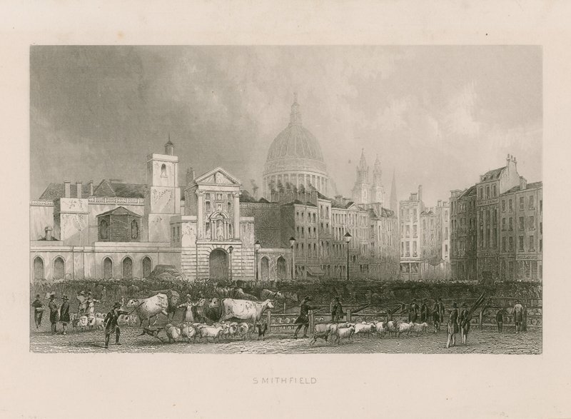 Stary Rynek Smithfield autorstwa English School