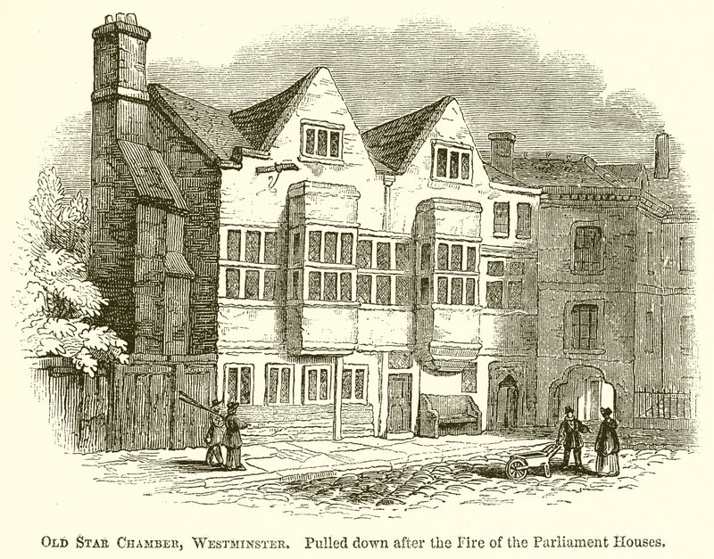 Old Star Chamber, Westminster autorstwa English School