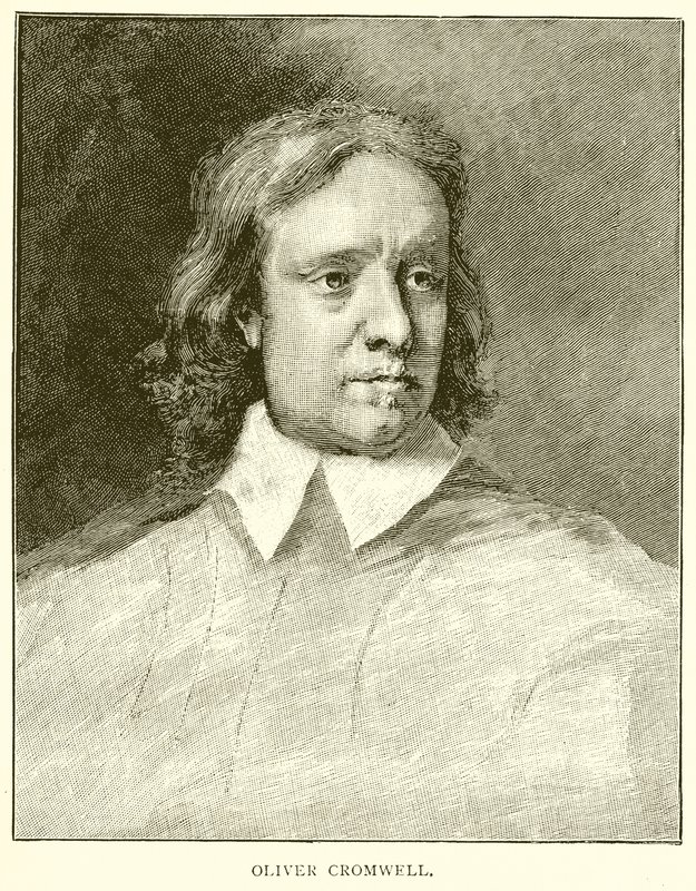 Oliver Cromwell autorstwa English School