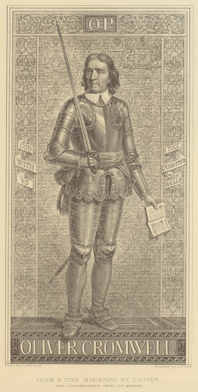Oliver Cromwell autorstwa English School