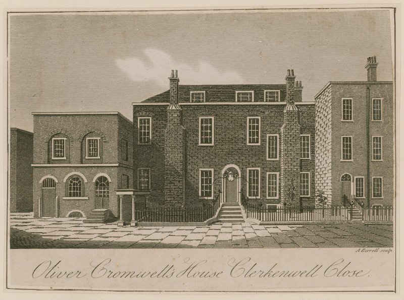 Dom Olivera Cromwella, Clerkenwell Close, Londyn autorstwa English School