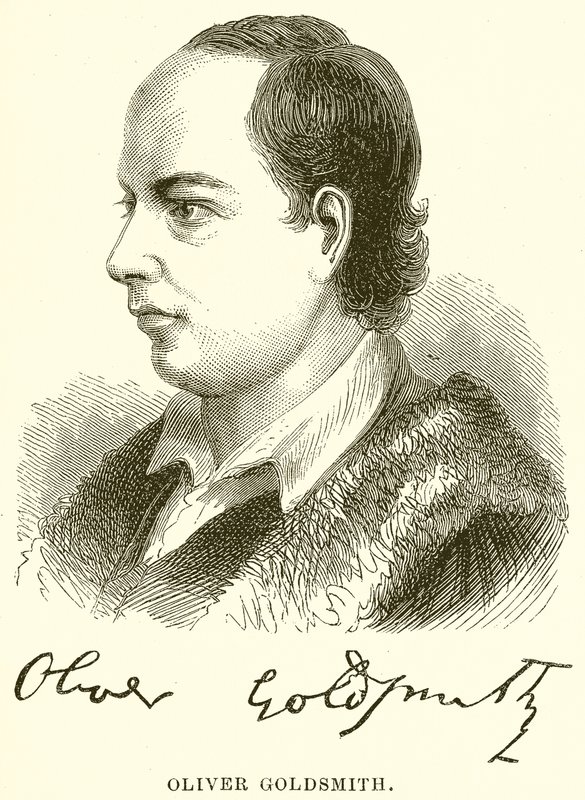 Oliver Goldsmith autorstwa English School