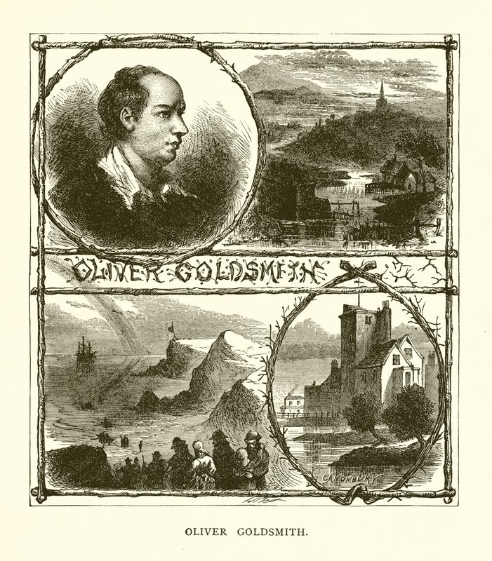 Oliver Goldsmith autorstwa English School