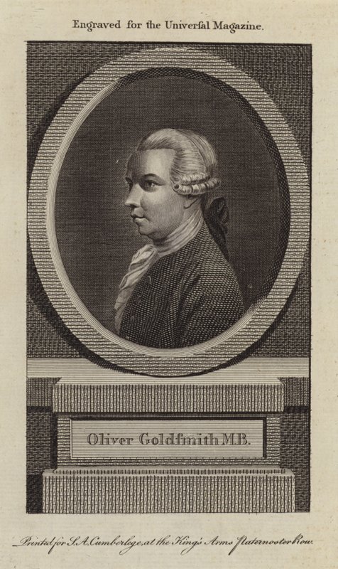 Oliver Goldsmith autorstwa English School
