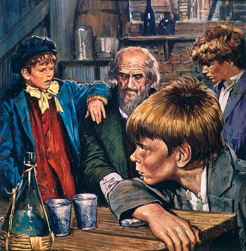 Oliver Twist autorstwa English School