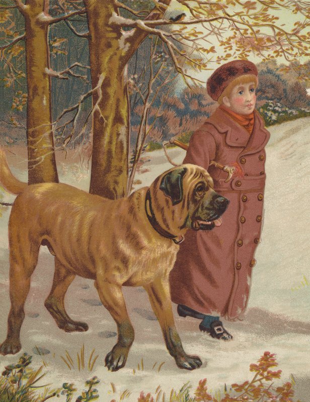 Na straży (chromolitho) autorstwa English School