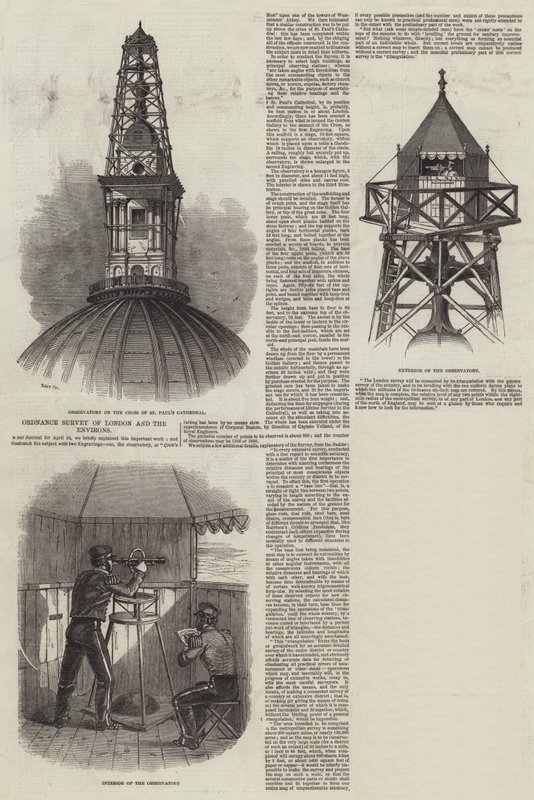 Ordnance Survey of London and the Environs (grawerowanie) autorstwa English School