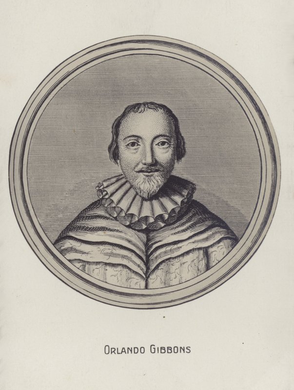Orlando Gibbons , angielski angielski kompozytor, wirginista i organista (1583-1625) autorstwa English School