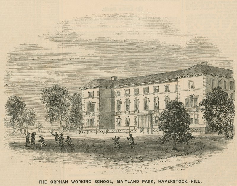 Szkoła Pracy dla Sierot w Maitland Park, Haverstock Hill autorstwa English School
