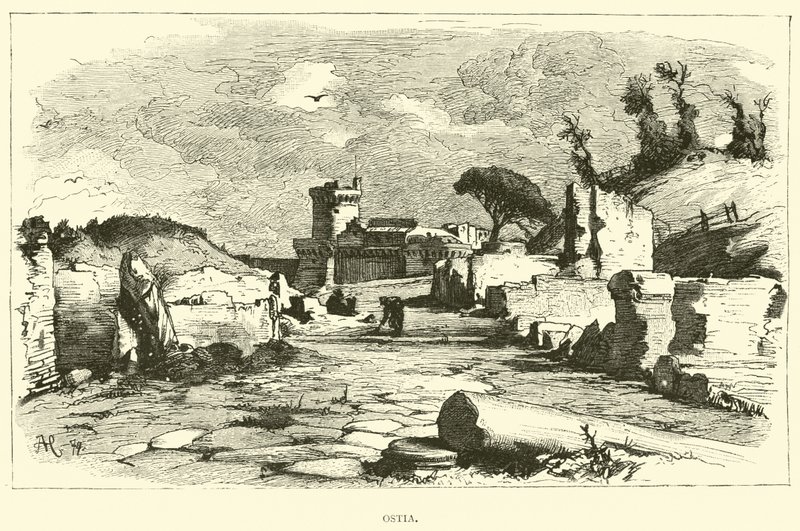 Ostia autorstwa English School