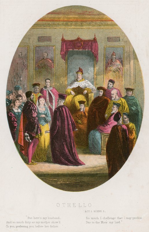 Otello, Akt 1, scena III autorstwa English School