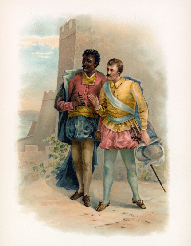 Otello i Jago autorstwa English School