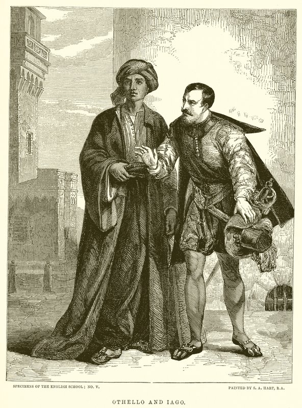 Otello i Jago autorstwa English School