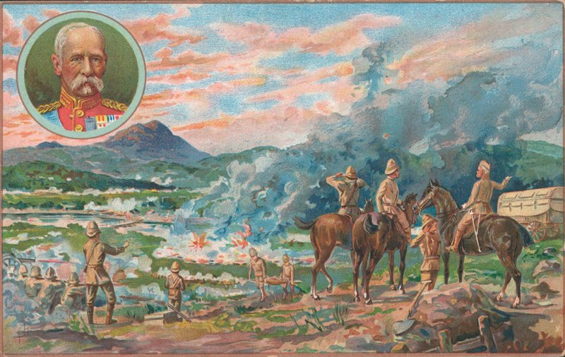 Paardeberg, wojna burska, luty 1900 autorstwa English School