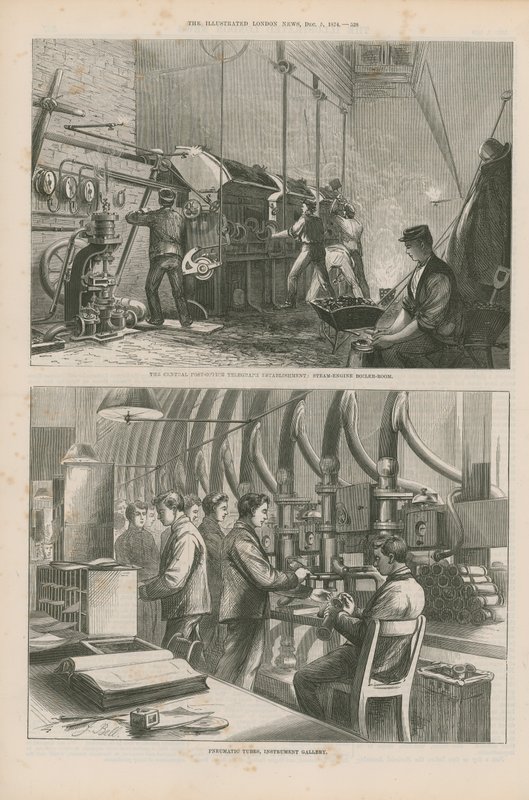Strona z Illustrated London News autorstwa English School