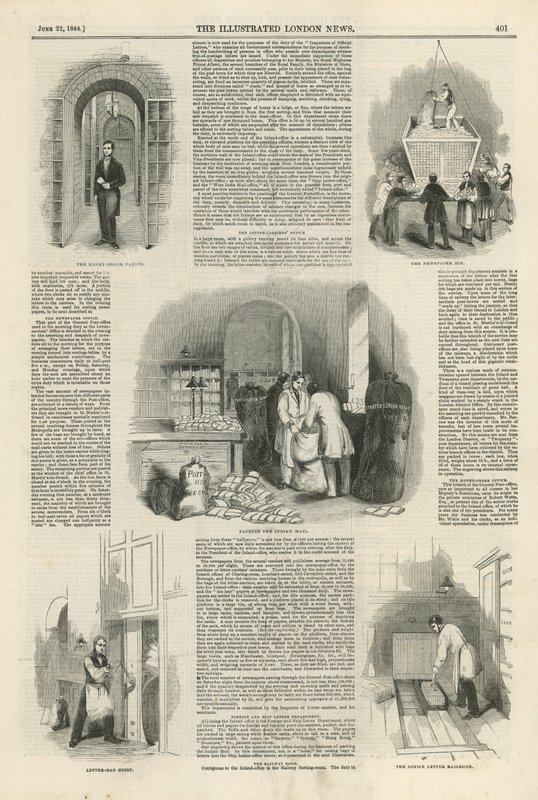 Strona z Illustrated London News autorstwa English School