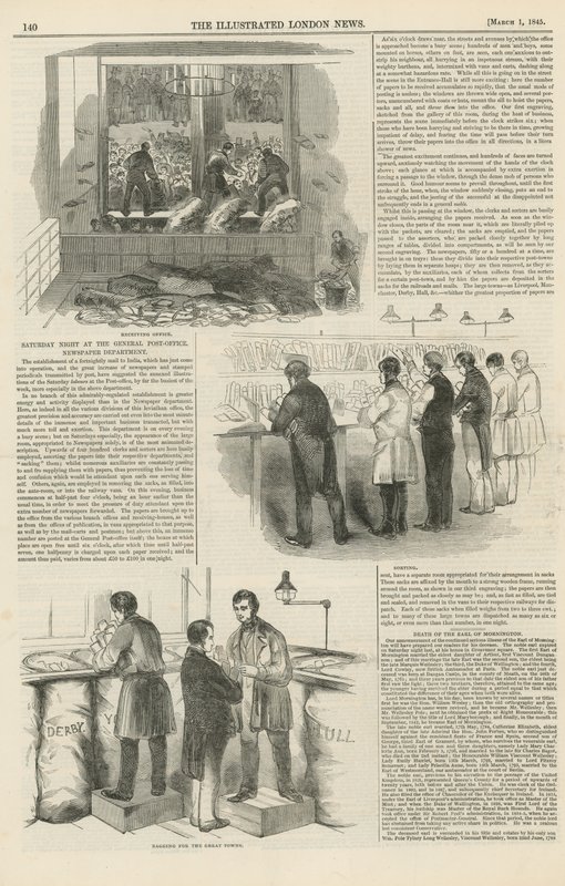 Strona z Illustrated London News autorstwa English School