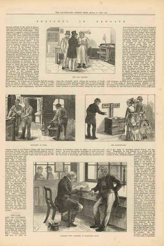 Strona z Illustrated London News autorstwa English School
