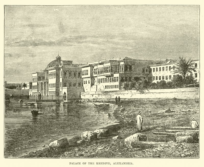 Pałac chedywa, Aleksandria autorstwa English School