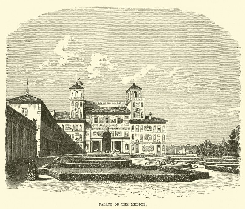 Pałac Medyceuszy autorstwa English School
