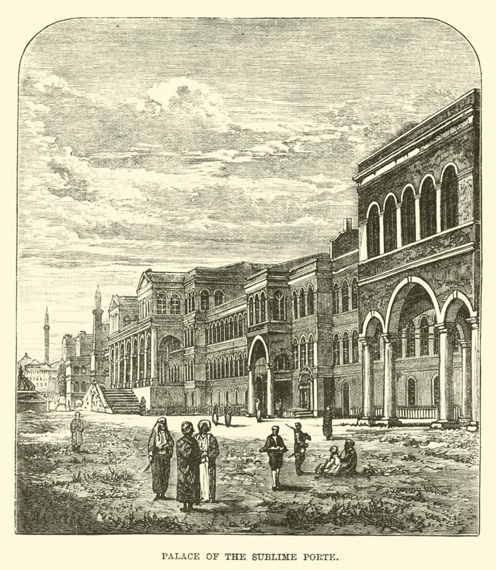 Pałac Porty Wzniosłej autorstwa English School