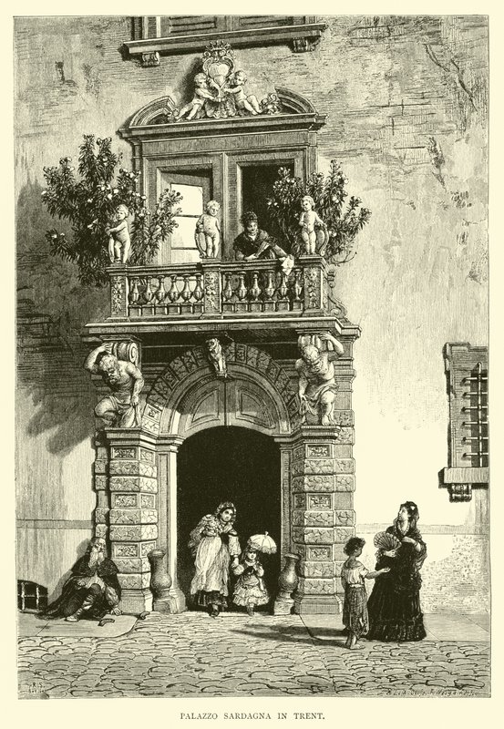 Palazzo Sardagna w Trencie autorstwa English School