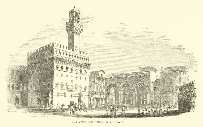 Pałac Vecchio, Florencja autorstwa English School