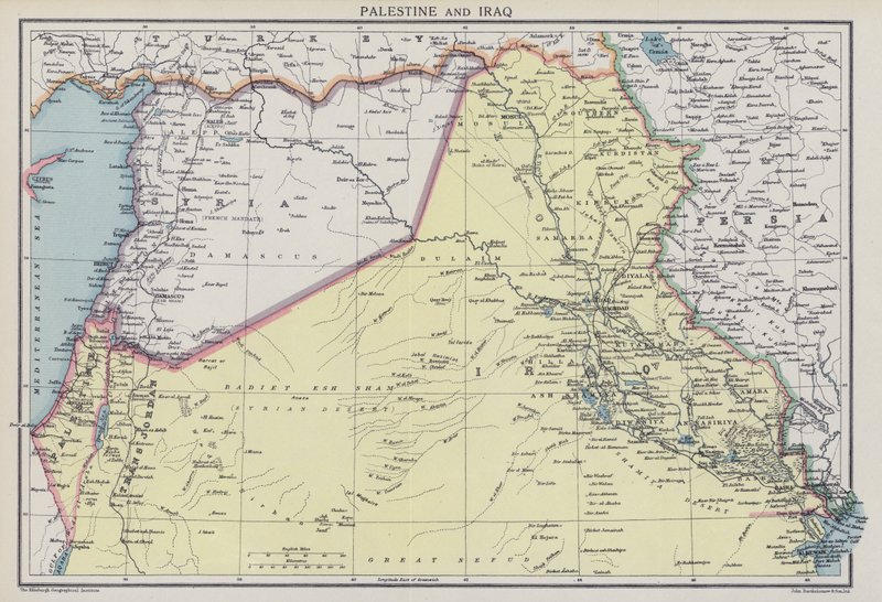 Palestyna i Irak autorstwa English School