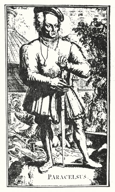 Paracelsus autorstwa English School
