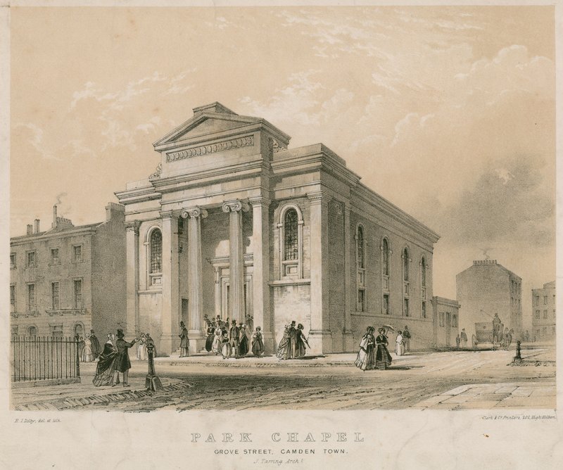 Park Chapel, Grove Street, Camden Town autorstwa English School