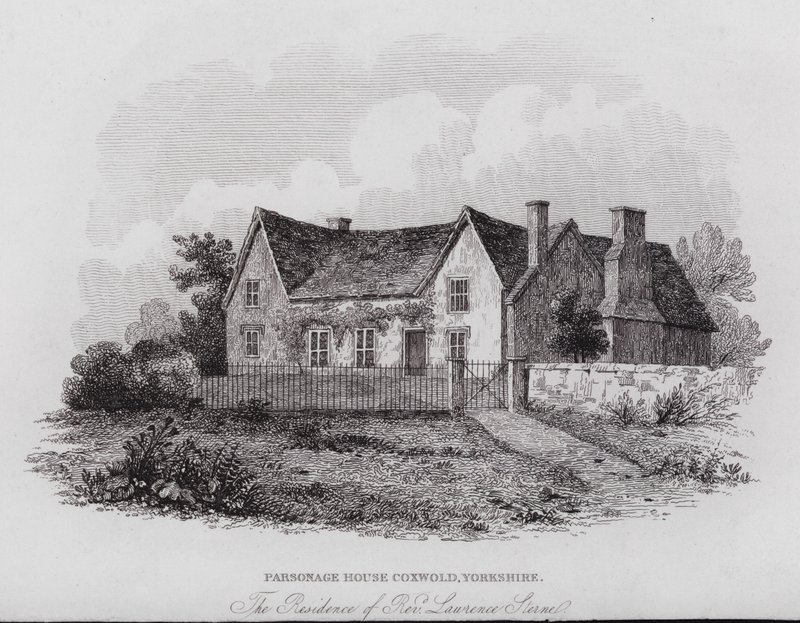 Plebania, Coxwold, Yorkshire, rezydencja ks. Laurence