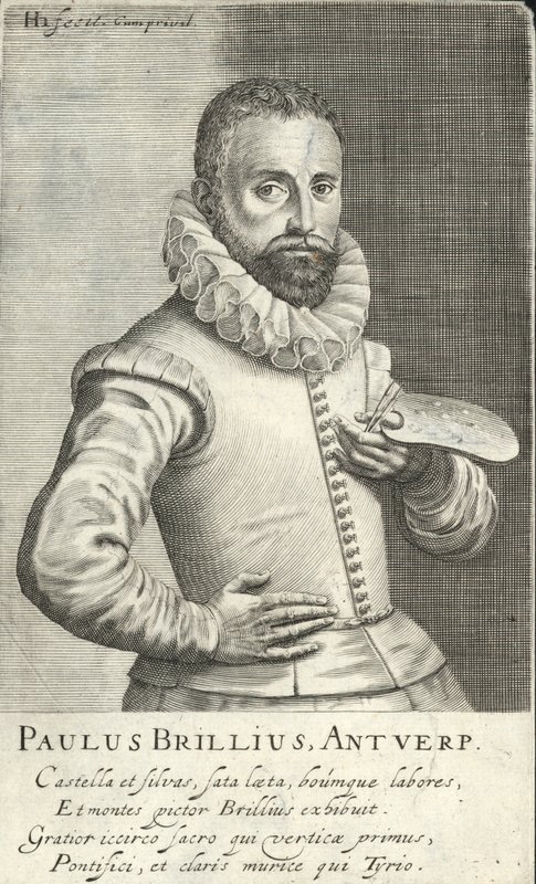 Paul Bril z Antwerpii autorstwa English School