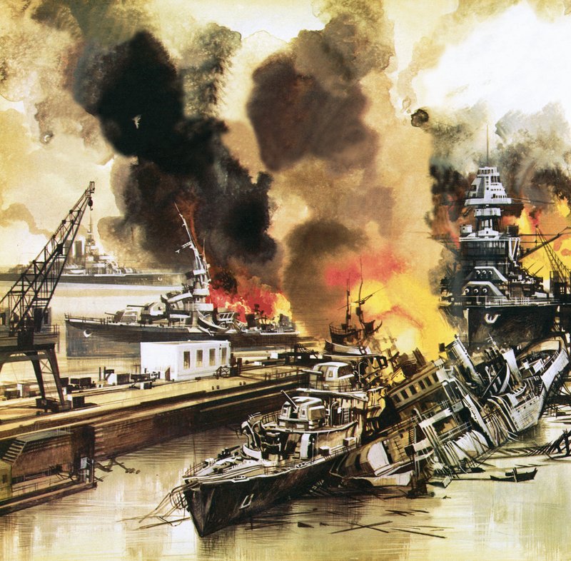 Pearl Harbor autorstwa English School
