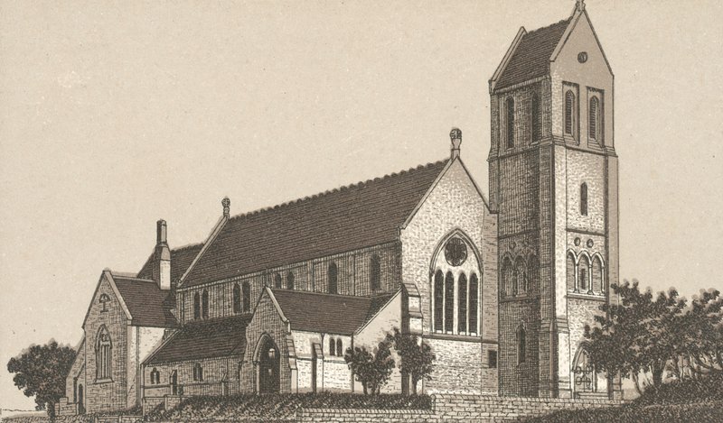 Kościół Penarth (lito) autorstwa English School