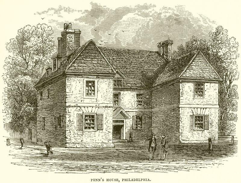 Penns House, Filadelfia autorstwa English School