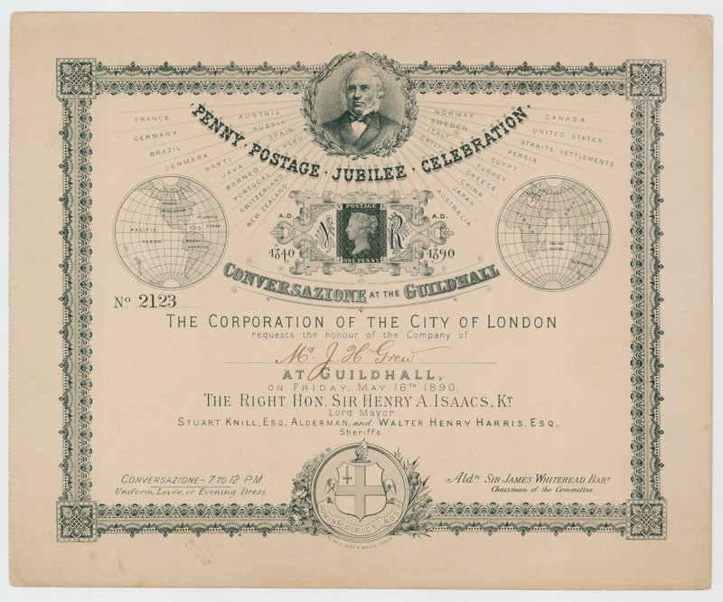 Obchody jubileuszu Penny Postage autorstwa English School