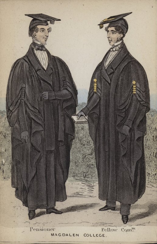 Emeryt, Fellow Commoner, Magdalen College autorstwa English School
