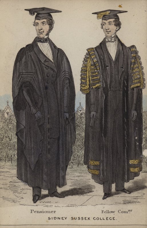 Emeryt, Fellow Commoner, Sidney Sussex College autorstwa English School